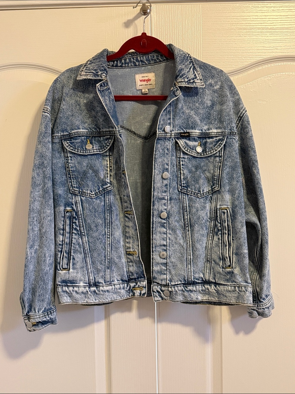 Wrangler Oversized Denim Jacket for Women